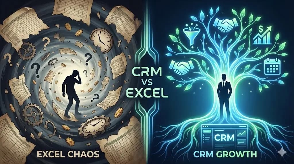 CRM vs Excel: The Real Cost of Spreadsheets